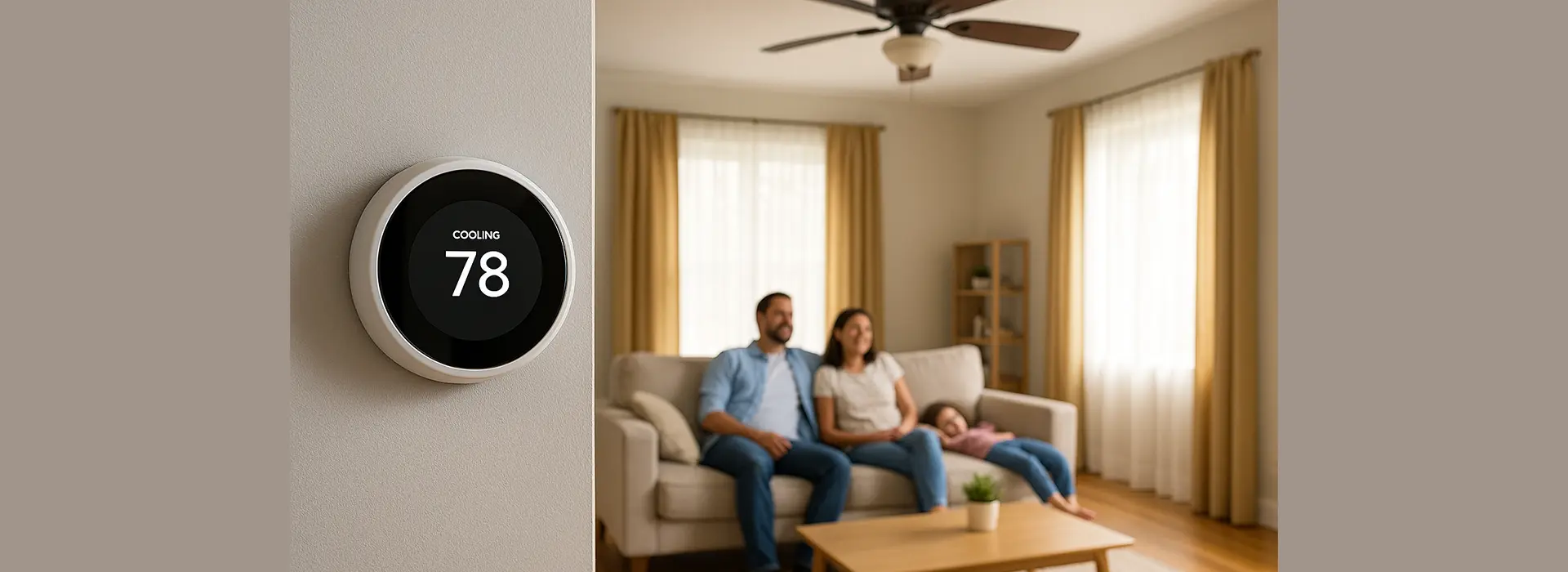 Featured image for “Choosing the Best Thermostat Settings for Summer Comfort”